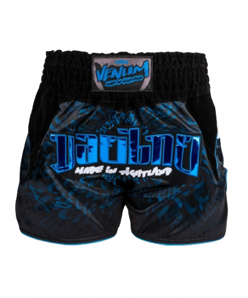 Venum Muay Thai Shorts Attack black/blue